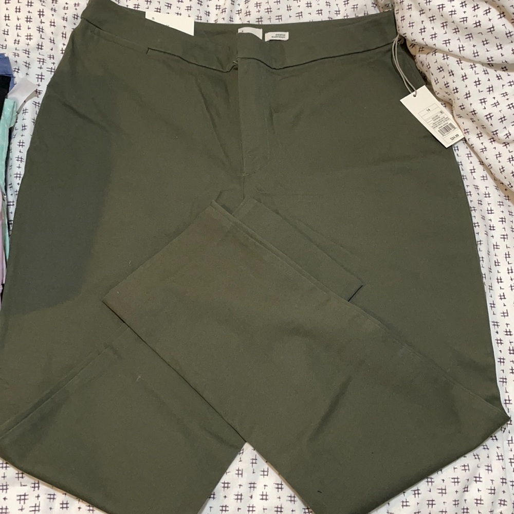 Green pants